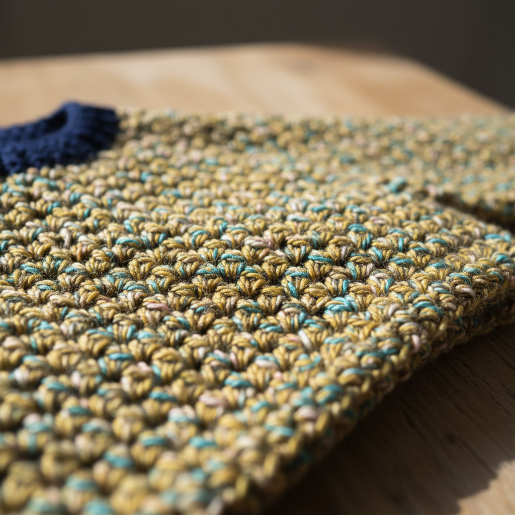 Confetti Comfort Crochet Pullover Pattern (PDF Download)