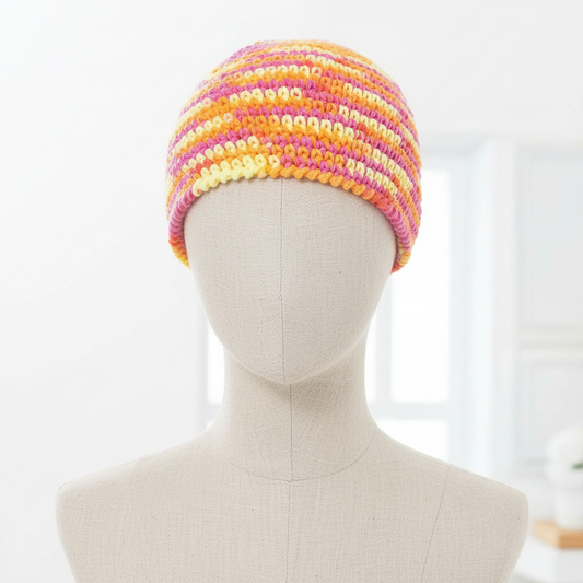 Casual Fit Crochet Cap Pattern (PDF Download)
