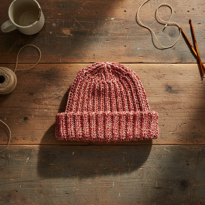 Clean Lines Crochet Beanie Pattern (PDF Download)