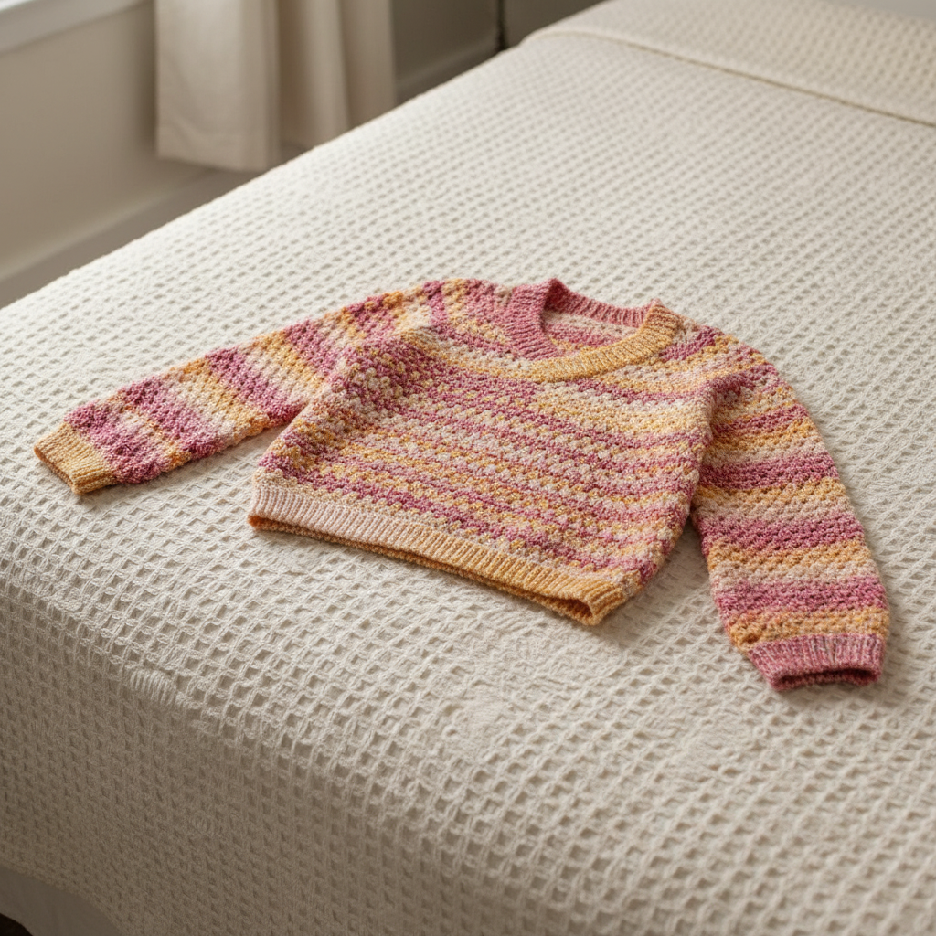 Crochet Cozy Structure Sweater Pattern (PDF Download)