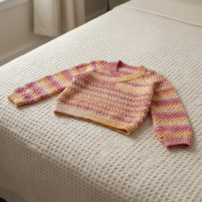 Crochet Cozy Structure Sweater Pattern (PDF Download)