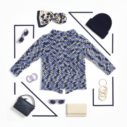 Crochet Easygoing Cardigan Pattern (PDF Download)