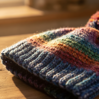 Crochet Happy Specks Hat Pattern (PDF Download)