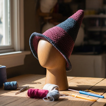 Crochet Magical Witch Hat Pattern (PDF Download)
