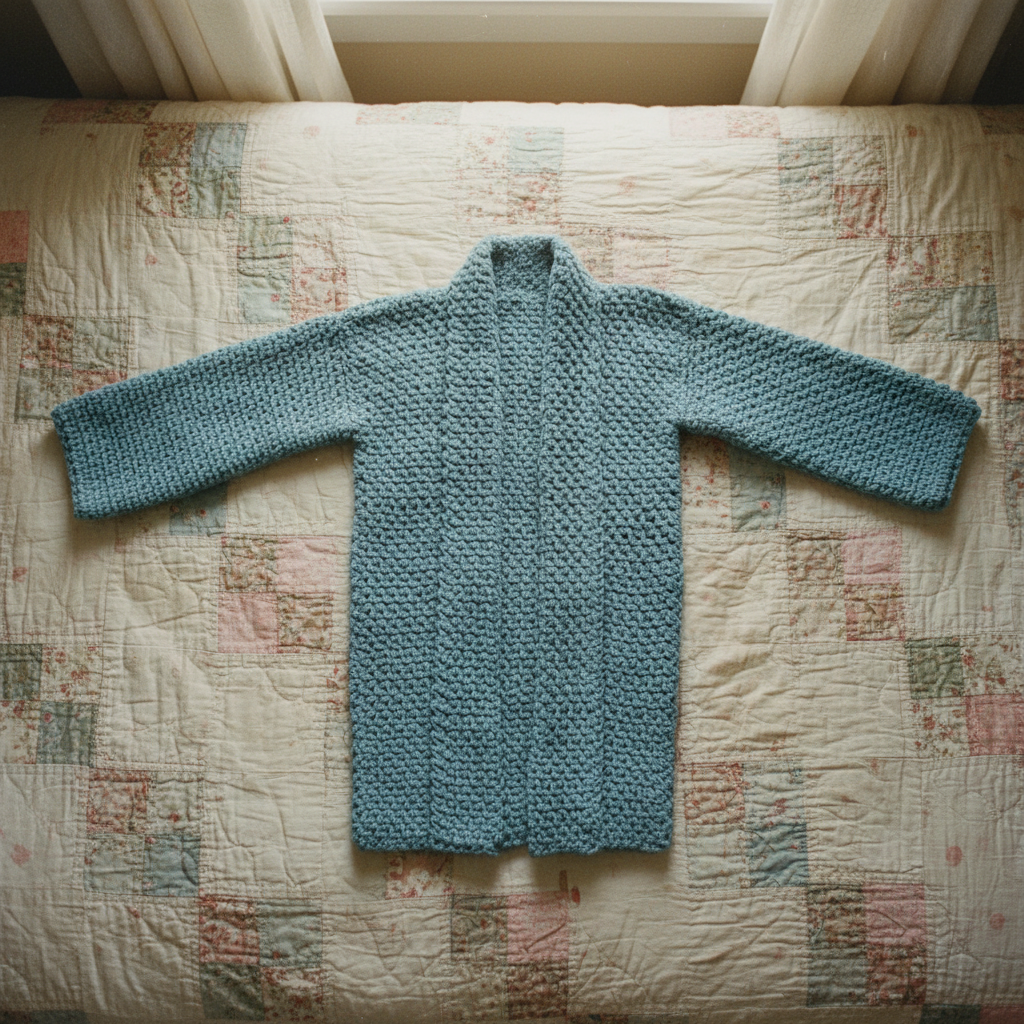 Crochet Timeless Panels Coat Pattern (PDF Download)