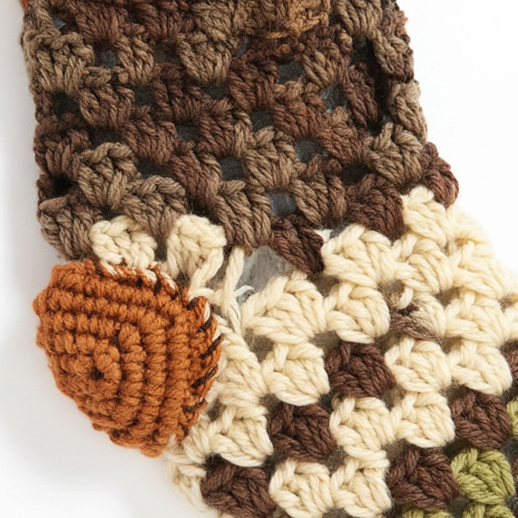 Crochet Granny’s Stocking Pattern (PDF Download)