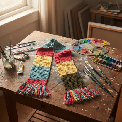 Everyday Crochet Scarf Pattern (PDF Download)