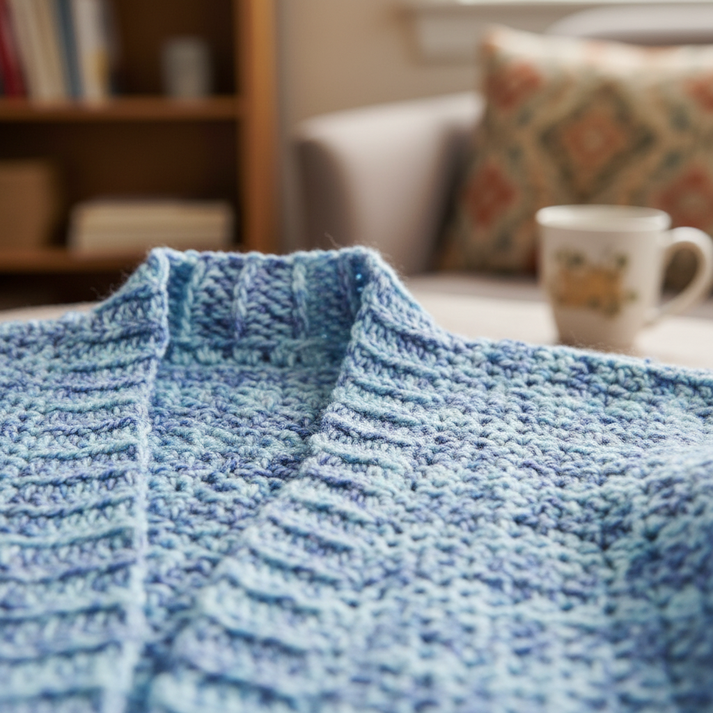 Blue Mist Crochet Cardigan Pattern (PDF Download) – Crafty Mom Corner