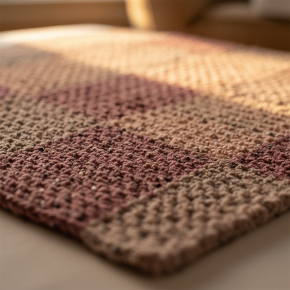 Classic Patchwork Crochet Blanket Pattern (PDF Download)