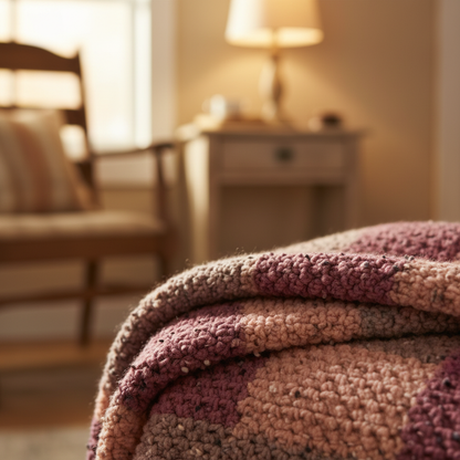 Classic Patchwork Crochet Blanket Pattern (PDF Download)
