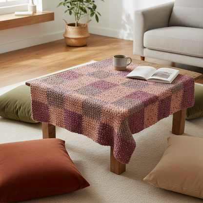 Classic Patchwork Crochet Blanket Pattern (PDF Download)