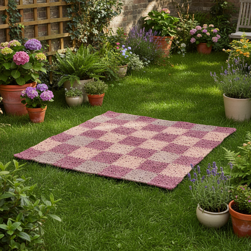 Classic Patchwork Crochet Blanket Pattern (PDF Download)