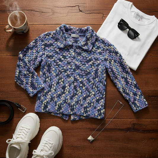 Comfort Crochet Cardigan Pattern (PDF Download)