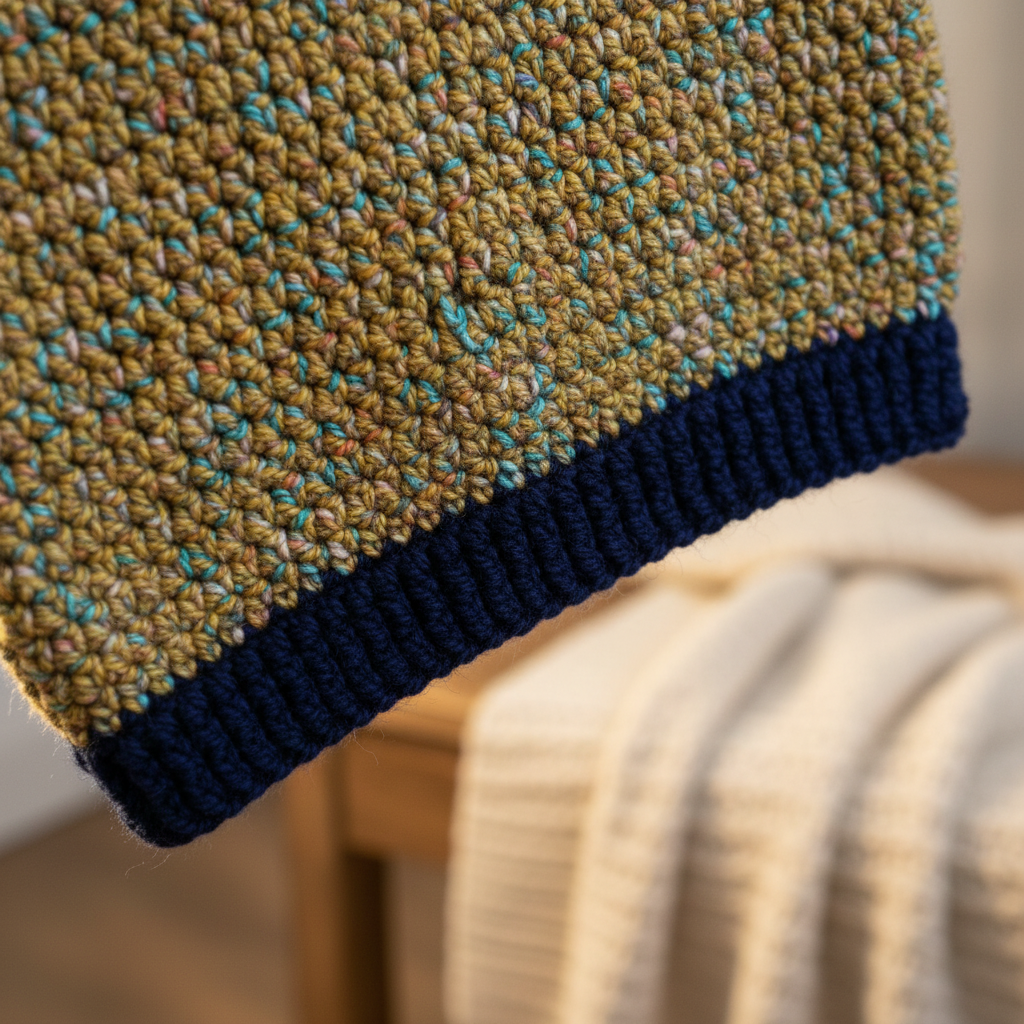 Confetti Comfort Crochet Pullover Pattern (PDF Download)