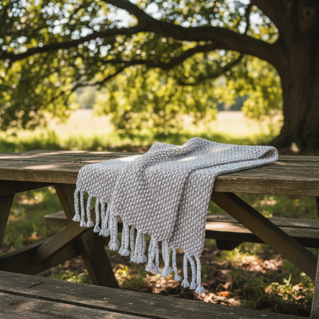 Cozy Pebble Stitch Crochet Throw Pattern (PDF Download)