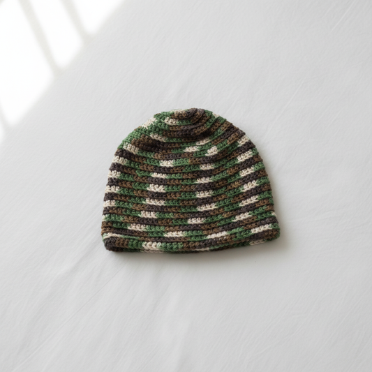 Crochet Camo Hat Pattern (PDF Download)