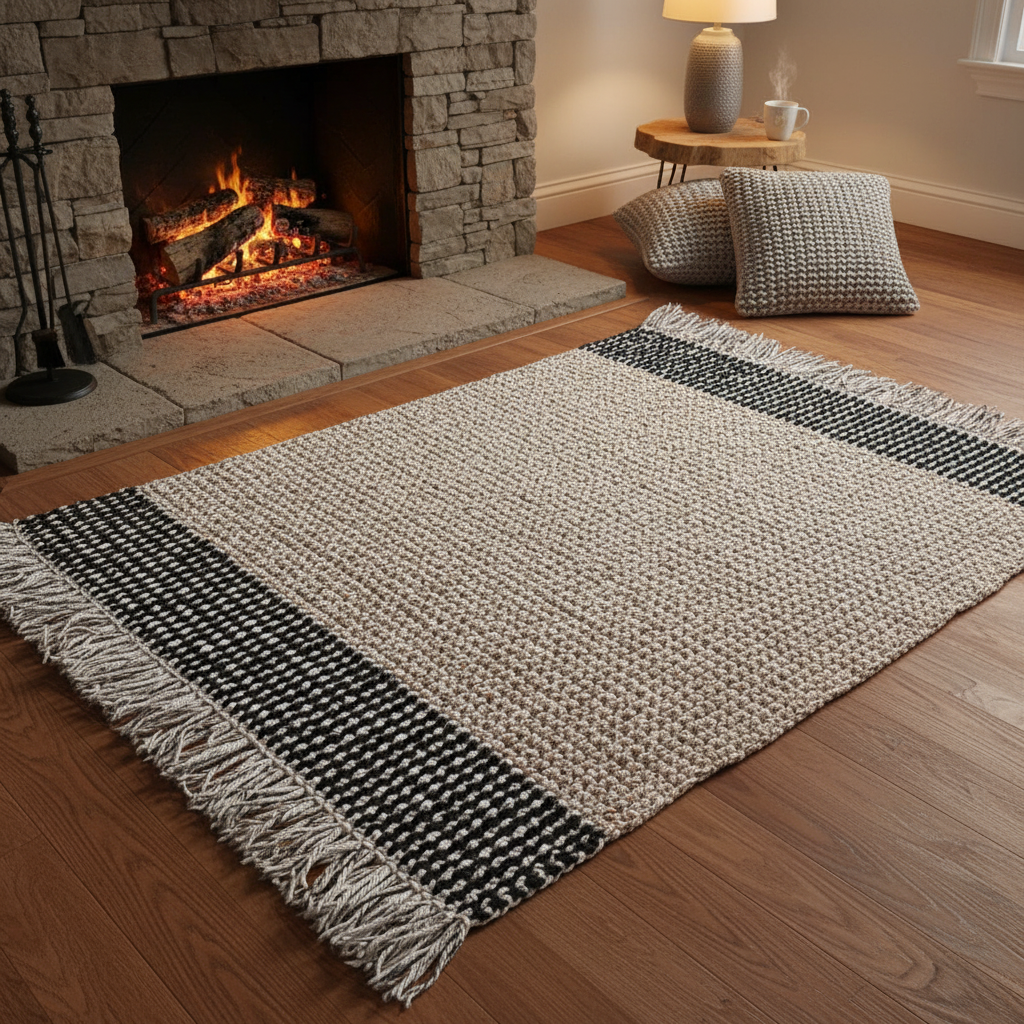 Crossing Threads Crochet Blanket Pattern (PDF Download)