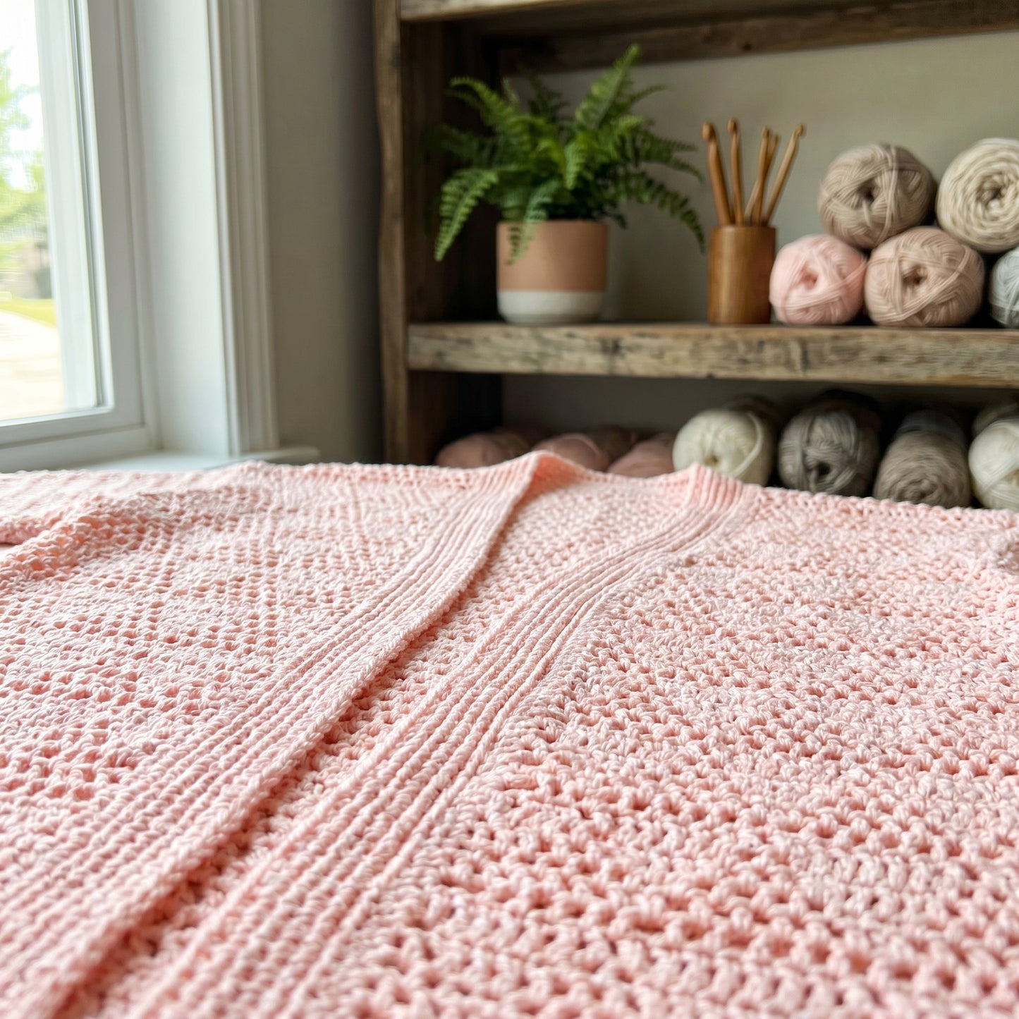 Delicate Openwork Crochet Cardigan (PDF Download)