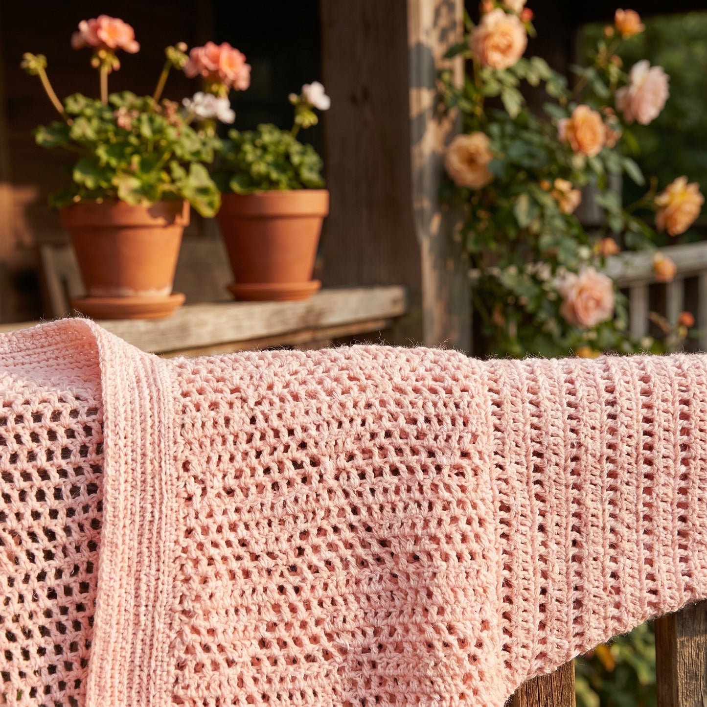Delicate Openwork Crochet Cardigan (PDF Download)