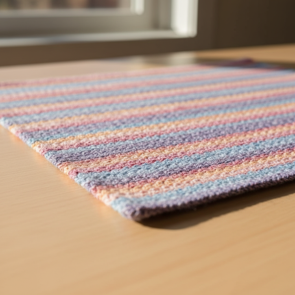 Drift Lines Crochet Lap Blanket Pattern (PDF Download)
