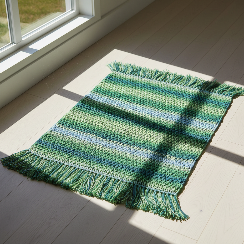 Forest Ridge Crochet Blanket Pattern (PDF Download)