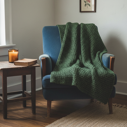Gentle Rest Crochet Blanket Pattern (PDF Download)