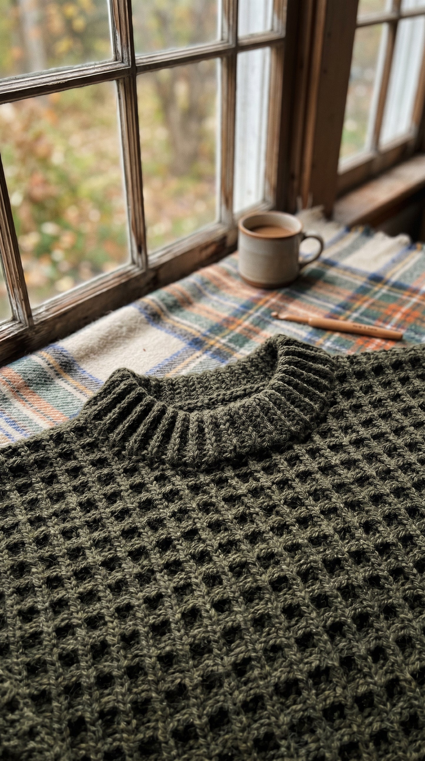 Hunter’s Trail Crochet Pullover Pattern (PDF Download)