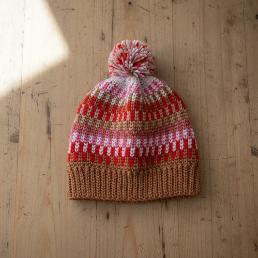 Nordic Crochet Hat Pattern (PDF Download)