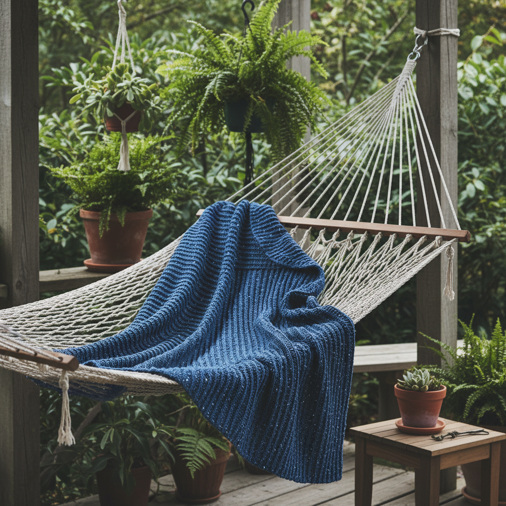 Ocean Rib Crochet Blanket Pattern (PDF Download)