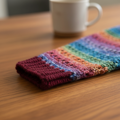 Rainbow Breeze Crochet Cardigan Pattern (PDF Download)