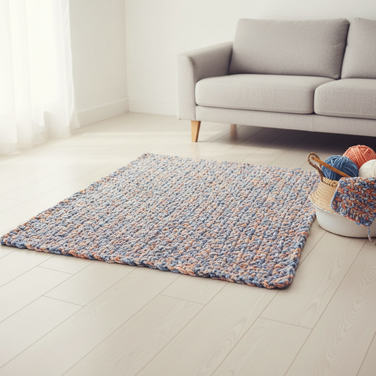 Relaxed Home Crochet Blanket Pattern (PDF Download)