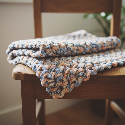 Relaxed Home Crochet Blanket Pattern (PDF Download)
