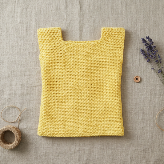 Simple Crochet Tank Top Pattern (PDF Download)