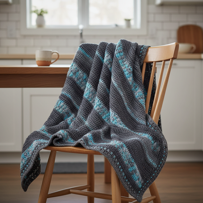 Starlight Dream Crochet Throw Pattern (PDF Download)
