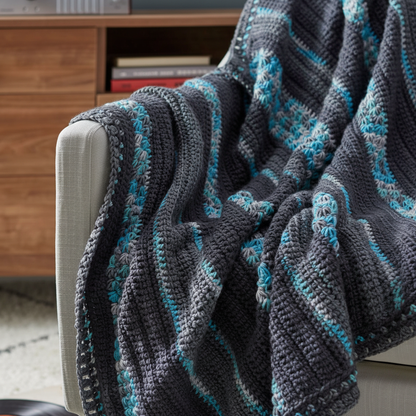 Starlight Dream Crochet Throw Pattern (PDF Download)