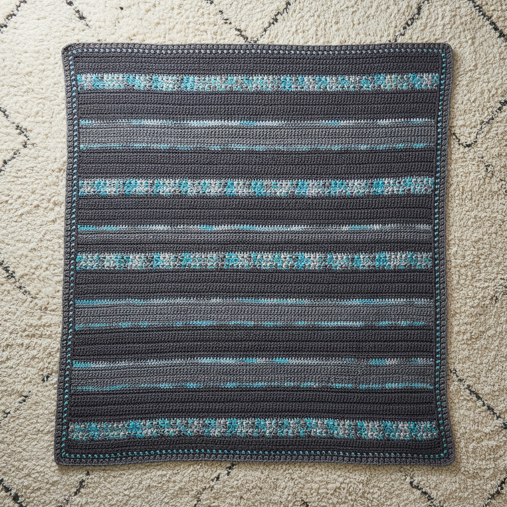 Starlight Dream Crochet Throw Pattern (PDF Download)