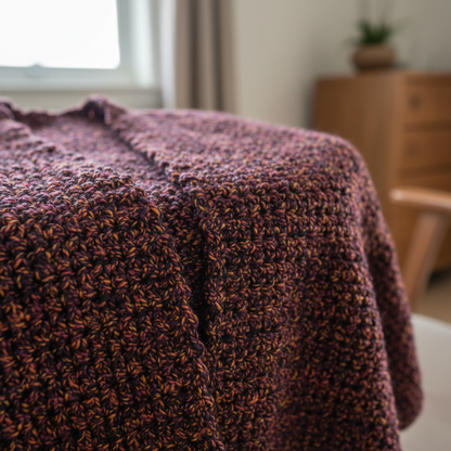 Twilight Mix Cozy Crochet Cardigan Pattern (PDF Download)