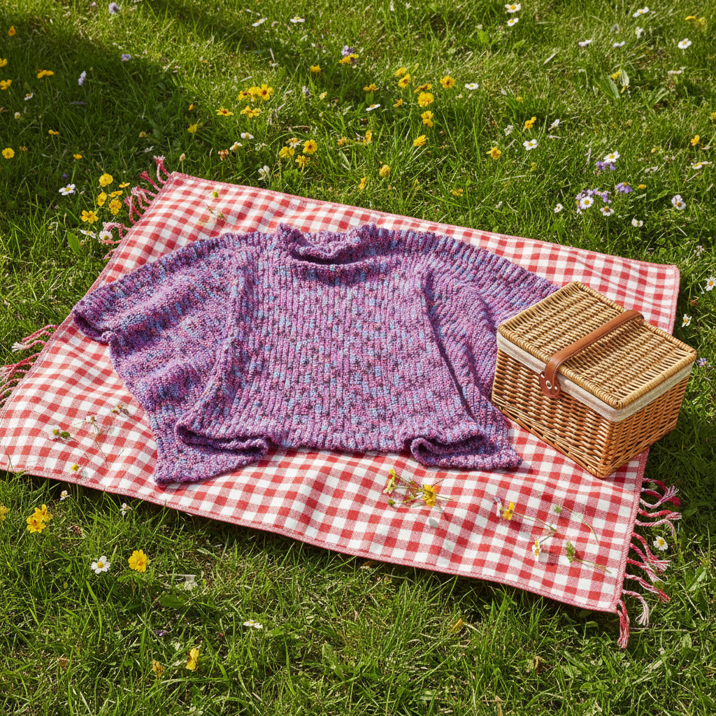 Urban Pulse Crochet Poncho Pattern (PDF Download)