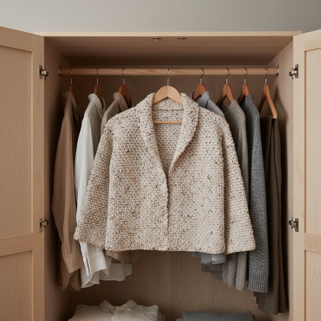 Warm Everyday Crochet Cardigan Pattern (PDF Download)