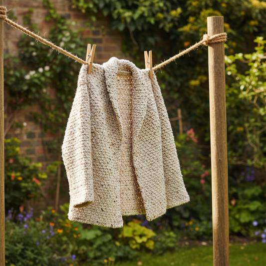 Warm Everyday Crochet Cardigan Pattern (PDF Download)