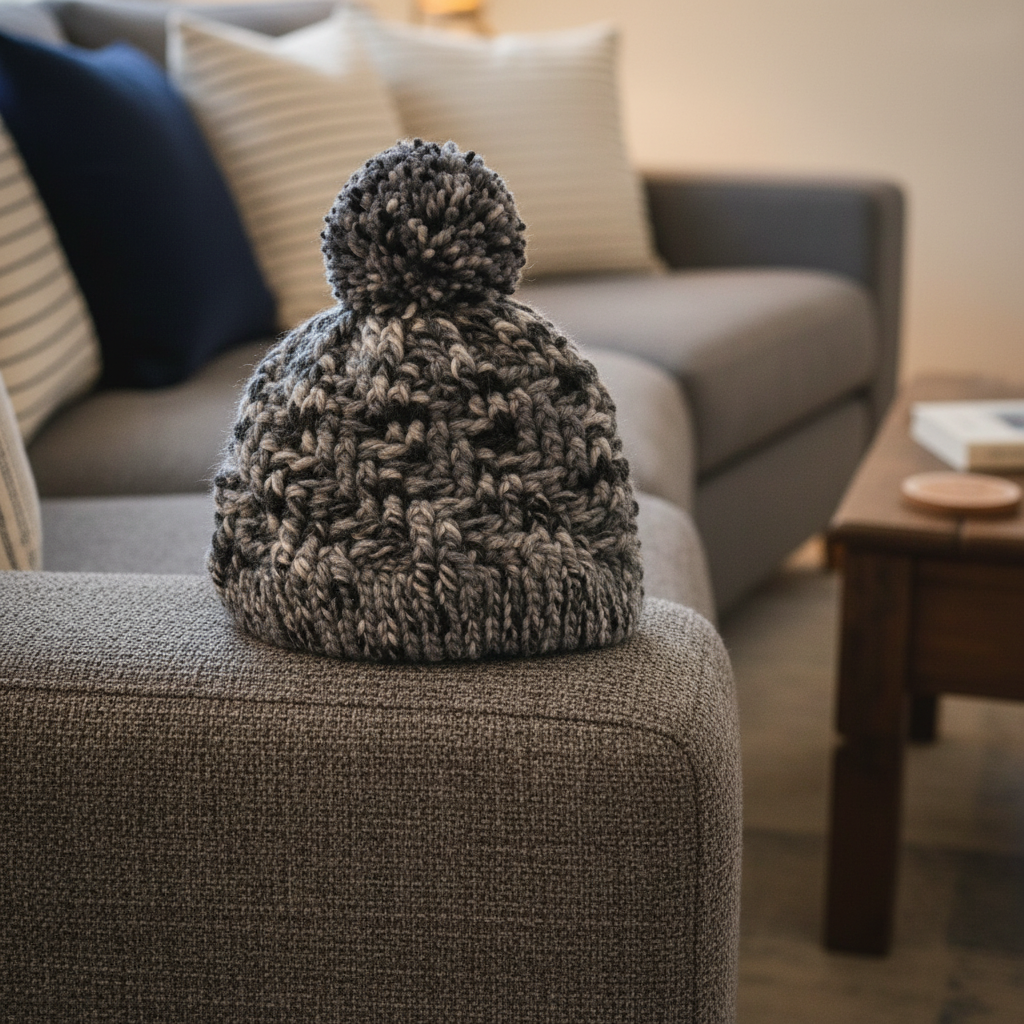 Winter Mix Crochet Hat Pattern (PDF Download)