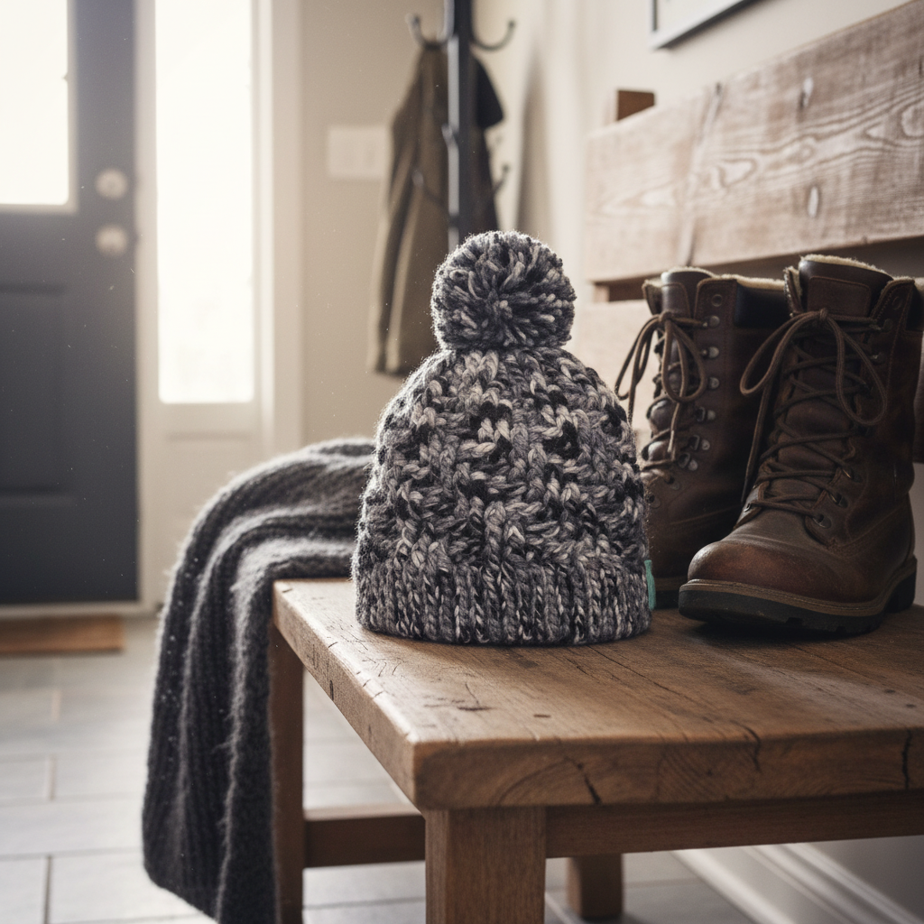 Winter Mix Crochet Hat Pattern (PDF Download)