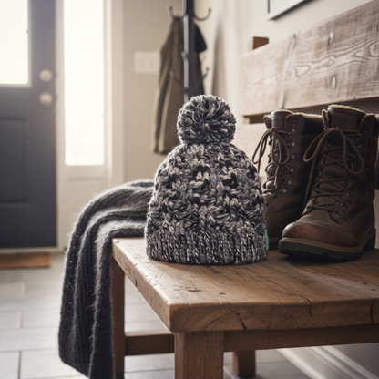 Winter Mix Crochet Hat Pattern (PDF Download)