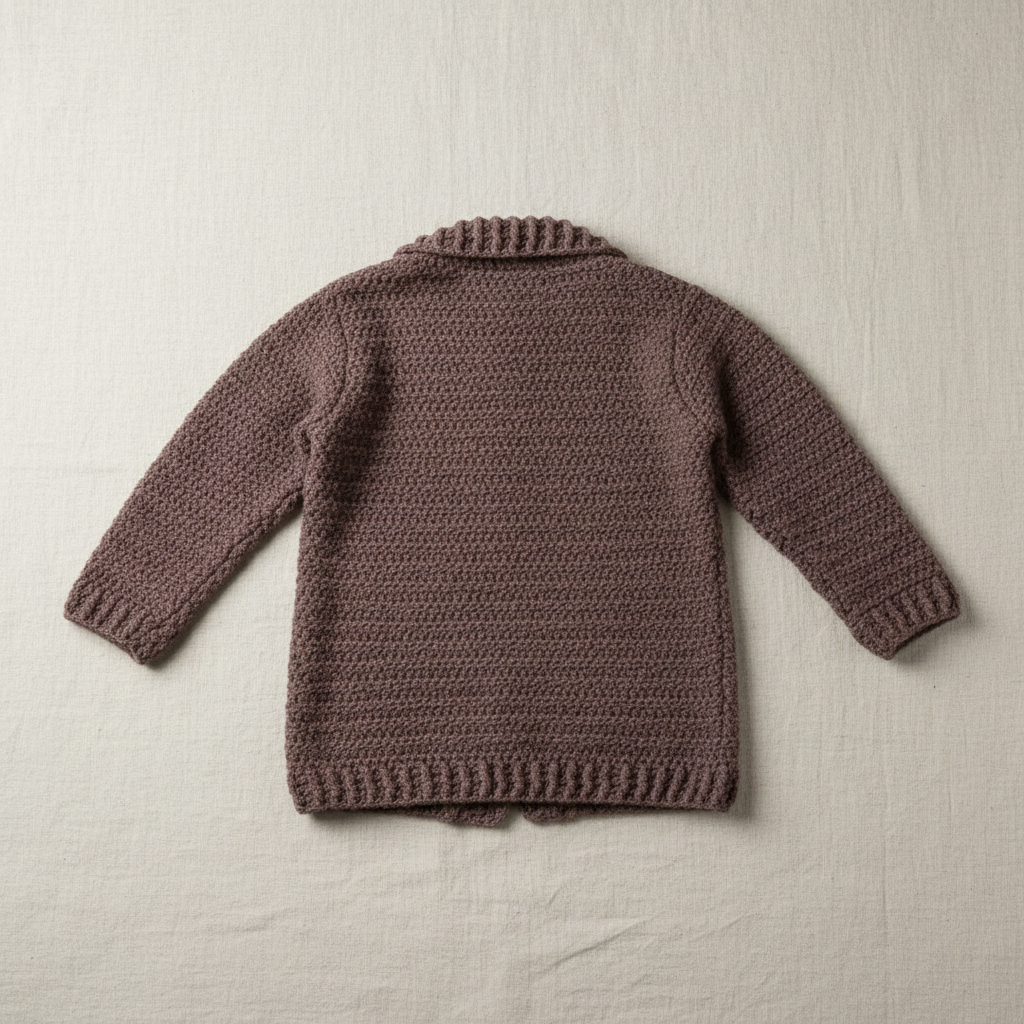 Layered Look Crochet Cardigan Pattern (PDF Download)