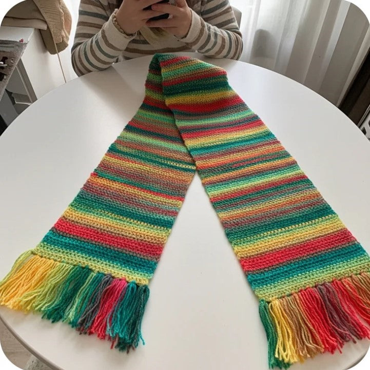 Meadowlight Crochet Scarf Pattern (PDF Download)