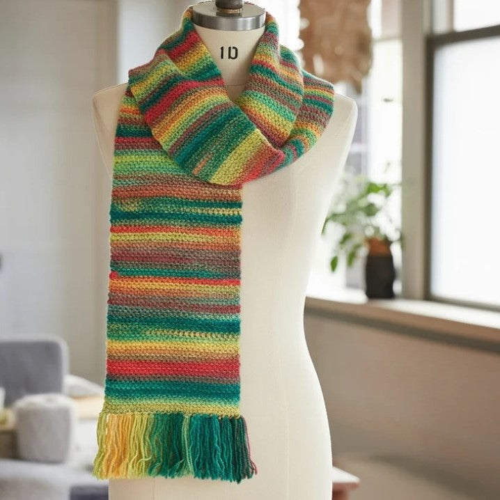 Meadowlight Crochet Scarf Pattern (PDF Download)