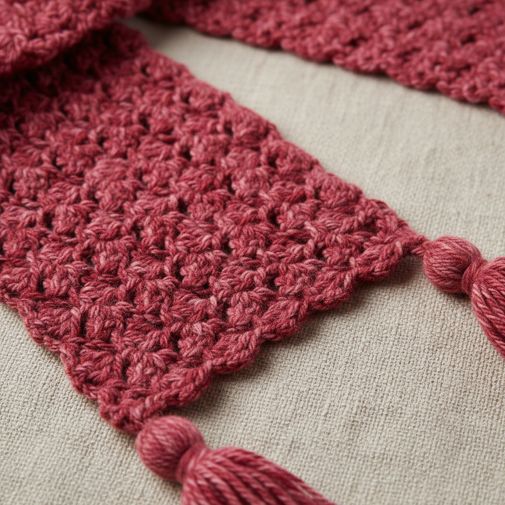 Chunky Layers Scarf Crochet Pattern (PDF Download)