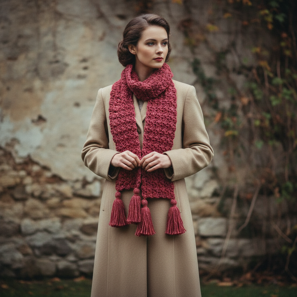 Chunky Layers Scarf Crochet Pattern (PDF Download)