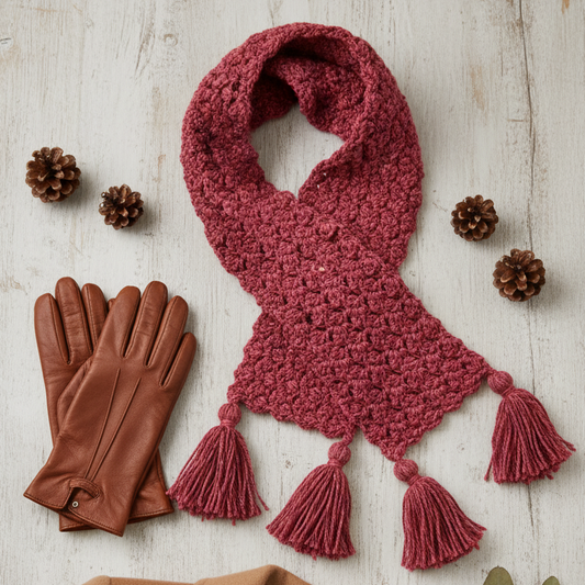 Chunky Layers Scarf Crochet Pattern (PDF Download)