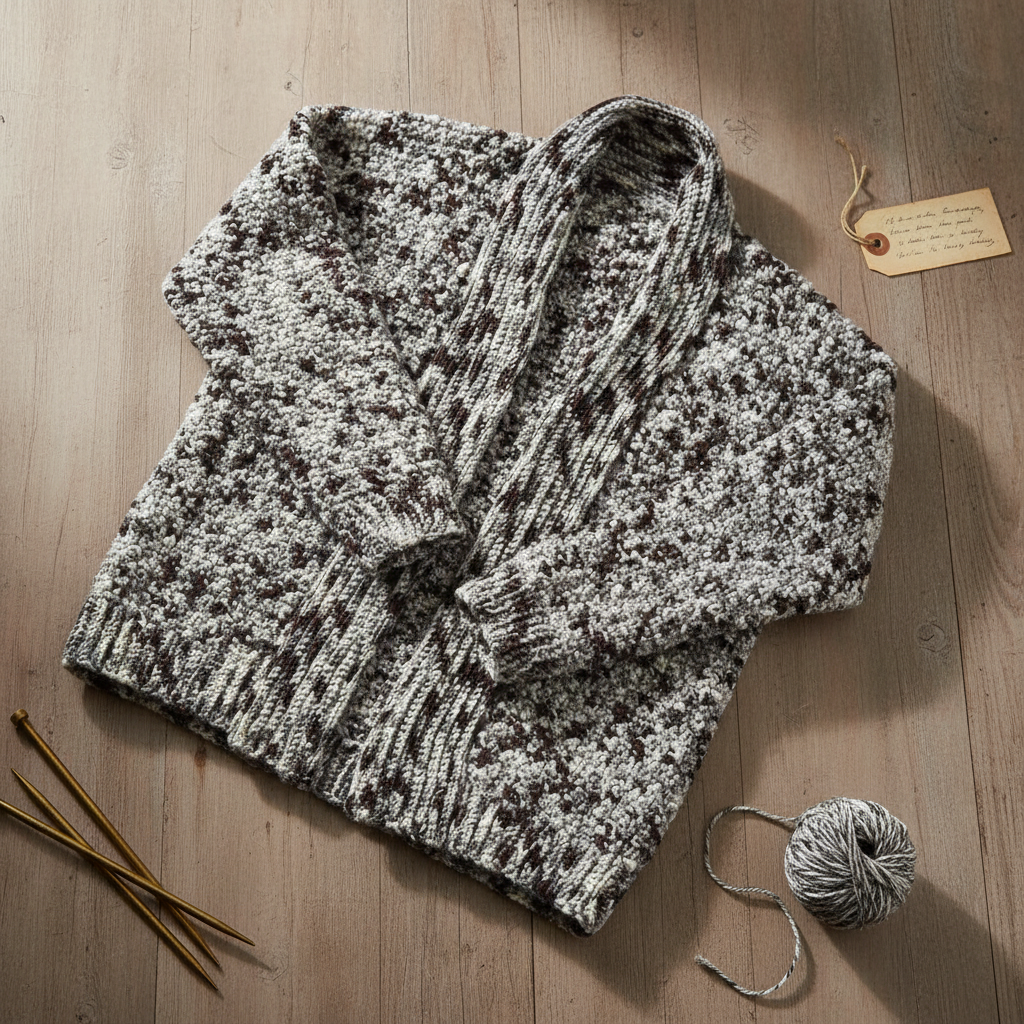 Soft Dimension Cardigan Crochet Pattern (PDF Download)